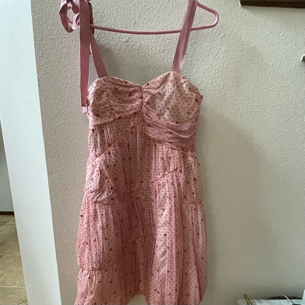 NWT Marc by Marc Jacobs asymmetric tulle bubble hemline dress Size 2